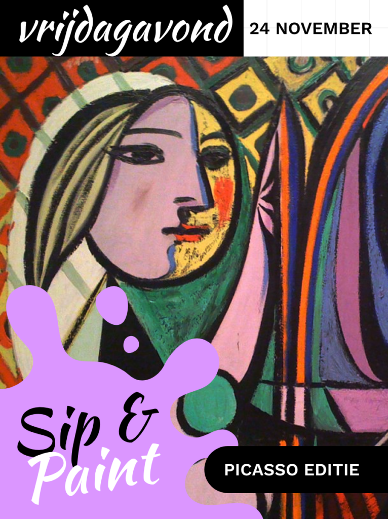 Sip & Paint 24 november Picasso editie